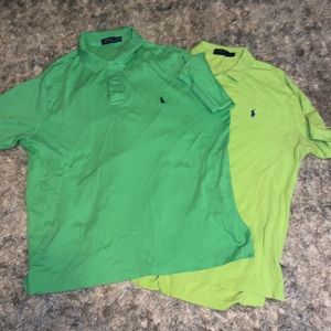 Mens Polos (green) size XL